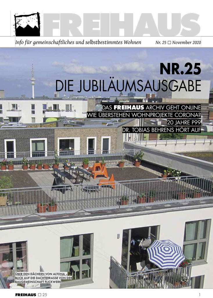 Cover der Freihaus Ausgabe Nr. 25, erschienen im November 2020